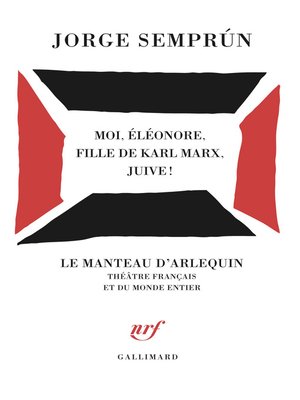 cover image of Moi, Éléonore, fille de Karl Marx, juive!